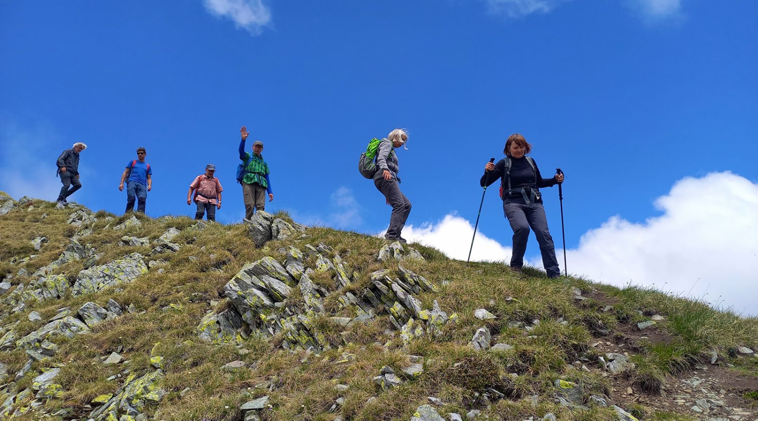 CREASTA FAGARASULUI - de la VEST la EST