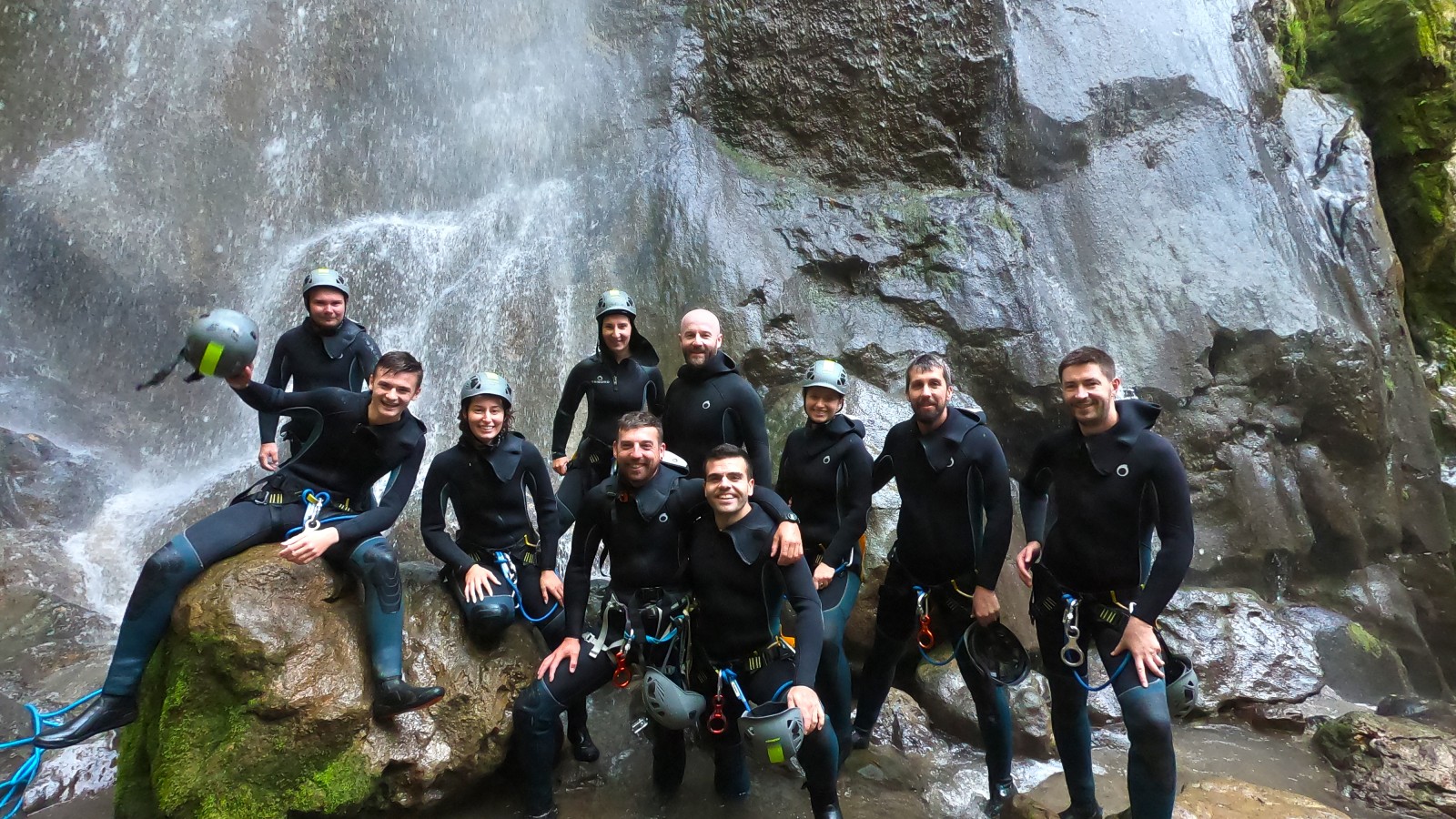 Canyoning la Vânătările Ponorului din Munții Apuseni